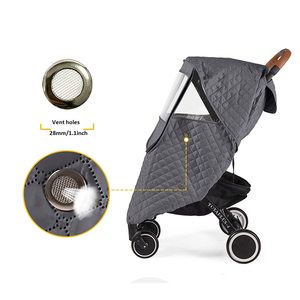 Tấm Che Mưa Xe Đẩy Em Bé Thông Dụng Tấm Che Bão Tấm Che Chắn Gió Xe Đẩy Em Bé Áo Mưa Ấm Áp Mùa Đông - Product Image 3
