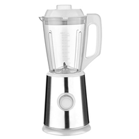 Blender Premium en acier inoxydable avec lame à glace, option double pot, verrouillage de sécurité, pièces détachables pour la cuisine, smoothies, pesto, aliments pour bébés