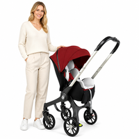 Poussette 3 en 1 High Landscape pour bébé, cadre en alliage d'aluminium, pliable, 0-6 mois, capacité de charge 25 kg, OEM ODM G308 Guangdong