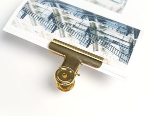 Nhà Máy Thép Không Gỉ Vàng Kim Loại Bulldog Thư <span class=keywords><strong>Clip</strong></span> Công Cụ Văn Phòng Nguồn Cung Cấp Chất Kết Dính Kẹp Kẹp Mùa Xuân <span class=keywords><strong>Clip</strong></span> - Product Image 2