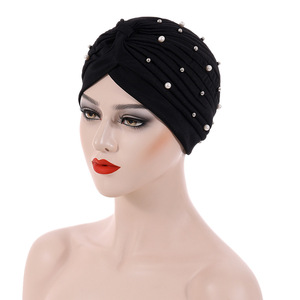 Pañuelos Étnicos Sólidos de Moda 2023, <span class=keywords><strong>Turbantes</strong></span> Musulmanes, Gorros Hijab Islámicos, Pañuelos Árabes para la Cabeza, <span class=keywords><strong>Turbantes</strong></span> para Mujeres Musulmanas Adultas - Product Image 4