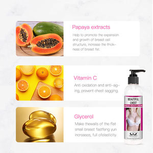 Crema de Belleza para Aumento de Senos Pretty Cowry Papaya con Vitamina C, Crema para Levantar y Agrandar los Senos - Product Image 5