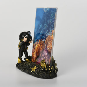 Ocean Design Resin Cute Diver <strong>Funia</strong> <strong>Photo</strong> <strong>Frame</strong> for Family Decoration - Product Image 4