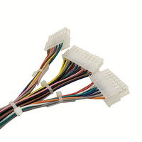 Harness kabel kustom JST ZH PH EH XH 2 3 4 5 6 7 8pin harness perakitan konektor Pria Wanita