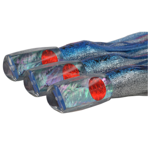 Pélagiques Personnalisé Grand Marlin Fait Main Jupe <span class=keywords><strong>Quille</strong></span> Pondérée D'eau Salée <span class=keywords><strong>Jeu</strong></span> leurres <span class=keywords><strong>de</strong></span> pêche - Product Image 2