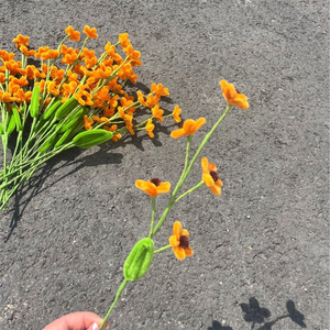 YOPIN-7697 all'ingrosso scovolini rifiniti 5 forchette Daisy fatti a mano a forma <span class=keywords><strong>di</strong></span> asta intrecciata <span class=keywords><strong>fiori</strong></span> decorazione scenario casa - Product Image 5