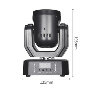 LED 30W Mini Moving Head Bee Eye Light Beam RGBW IP20 DMX512 Contrô<span class=keywords><strong>le</strong></span> DJ Concerts Fêtes Mariages Hôtel Scène Boîtes <span class=keywords><strong>de</strong></span> <span class=keywords><strong>nuit</strong></span> - Product Image 4