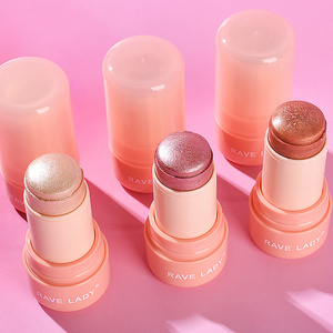 Stick blush et illuminateur 2 en 1, waterproof, haute pigmentation, non collant, longue tenue, pour le maquillage des joues, marque privée - Product Image 1