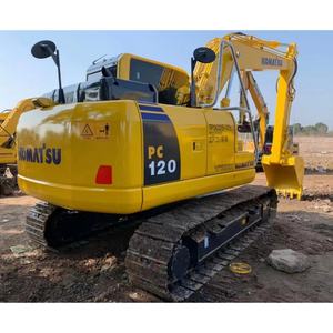 Originele Japan Lage Werkuren Gebruikt <span class=keywords><strong>Komatsu</strong></span> <span class=keywords><strong>Pc120</strong></span> Graafmachines 12ton Second Hand Crawler Graafmachine - Product Image 3