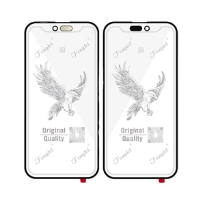 Feaglet Thương Hiệu Bay Đại Bàng Giá Rẻ Điện Thoại Di Động Màn Hình 15 Glass Bìa Màn Hình Phía Trước G + Glass Bìa Cho Iphone 14 Và 15 Bìa - Product Image 1