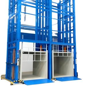 Gratis pesanan khusus murah dinding kecil dipasang industri rumah garasi gudang bekerja hydrauriic kargo barang Lift - Product Image 3