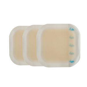 Perban hidrokoloid hidrokoloid pembalut luka jenis tipis 5cm 'x5cm kain Huawei gratis CE EO Non Woven pembalut luka 2 tahun - Product Image 2