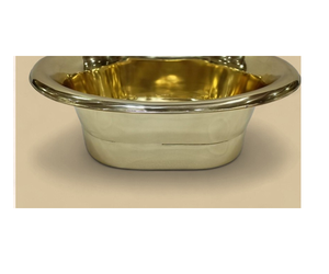 Fregadero de cocina moderno rústico de latón macizo estilo granja con delantal frontal, fregadero individual profundo con acabado en latón para cocinas clásicas - Product Image 1