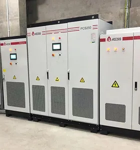 Certification CE Atess pcs 100kw 250kw 500kw 630kw 1000kw onduleur hybride sur/hors réseau