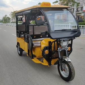 รถสามล้อโดยสารรถแท็กซี่ผู้ใหญ่1000W พร้อมหลังคาสำหรับผู้โดยสาร - Product Image 2