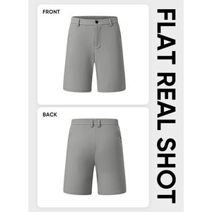 2025 <b>Men's</b> Casual Stretch Quick-Dry Flat Front Lightweight <b>Dress</b> <b>Shorts</b> with Pocket Hybrid Golf Clothing - Product Image 5