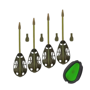 Système de cages à appâts pré-assemblées et distributeur d'appâts de style européen pour la pêche à la carpe - Product Image 1