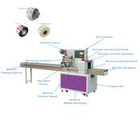 Machine d'emballage horizontale flexible haute vitesse pour savon en barre de lessive et produits de première nécessité, type Flow Pillow