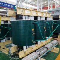 Transformateur de puissance triphasé à trois enroulements de type sec en résine époxy, qualité industrielle LUTE SCB-6500/37, 6500 kVA, 37 kV/0,69 kV, 50 Hz