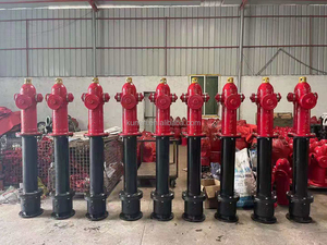 Oem ODM tùy chỉnh cứu hỏa ngoài trời ướt loại hai cách mặt đất trụ cột <span class=keywords><strong>hydrant</strong></span> sắt dễ uốn Nhà máy cung cấp chữa cháy - Product Image 2