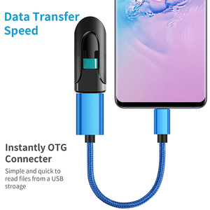Adaptateur de câble <span class=keywords><strong>OTG</strong></span> Type C Connecteur adaptateur USB vers Type C pour Xiaomi <span class=keywords><strong>Samsung</strong></span> S20 Huawei Convertisseur de câble de données <span class=keywords><strong>OTG</strong></span> pour MacBook Pro - Product Image 2
