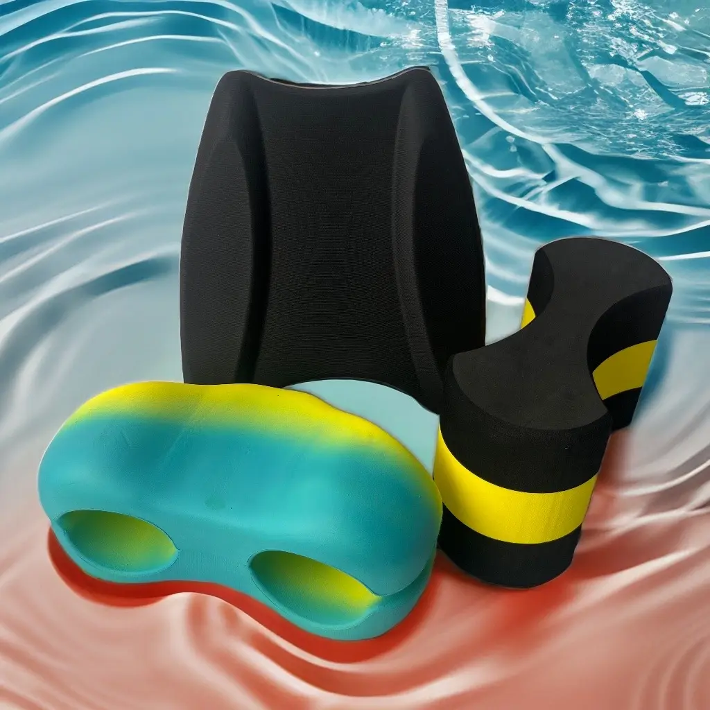 Sommer Schwimmen Kickboard Platte Float Hand-Schaum Board Werkzeug Eva Schwimmen Kick Board Brillen, Mütze, Beinbrett, 5 in 1