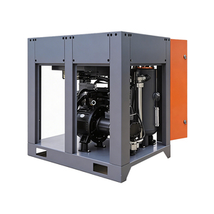 Compresseur d'air à vis rotatif, alimentation CA, refroidissement par air, stationnaire pour <span class=keywords><strong>APM</strong></span> 18,5KW-75KW - Product Image 2