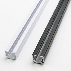 Atacado de Trilhos e Acessórios de Cortina em Alumínio de Alta Qualidade para Ondulação - Product Image 1