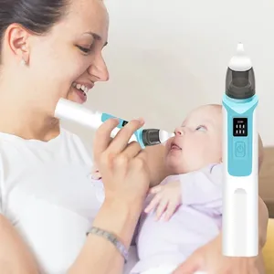 Aspirador nasal seguro para bebês, produto de sucção e descarga nasal, aspirador nasal a vácuo elétrico para bebês