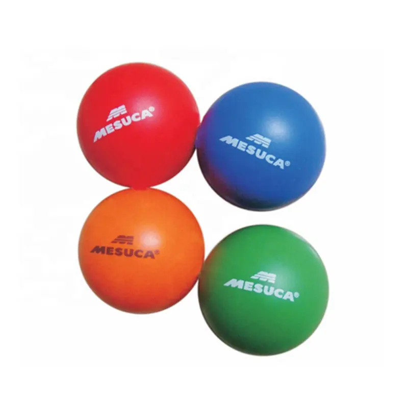 Werbe runde Anti-Stress-Ball PU Stress Reliever