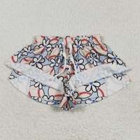 Jupe-short d'été pour filles personnalisable avec impression, style décontracté, deux-en-un, avec tous les motifs