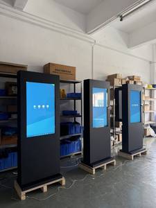 55 65 75 inch 2500nits bên ngoài không thấm nước LCD quảng cáo hiển thị Player kỹ thuật số biển Ngoài trời Totem tầng đứng màn hình kiosk - Product Image 6