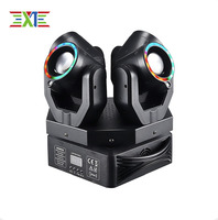 Projecteur LED RGBW portable 150W avec contrôle DMX512 et effets laser pour l'éclairage de scène professionnel, mariages et DJ
