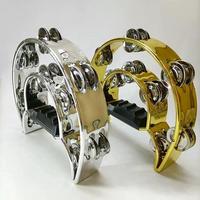 Custom Drum Rattle Discs Stamped Stainless Steel Parts Educational Percussion Components Easy Storage for Instrument Makers