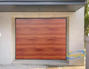 LONG TAI Porte de garage automatique en bois massif à rabat bon marché pour <span class=keywords><strong>maison</strong></span> - Product Image 1