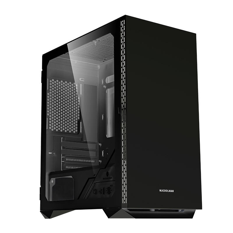 Casing PC putih penyangga pendingin air MIDTower Gaming  ATX/micro-atx/mini-itx casing PC Gaming Motherboard Desktop