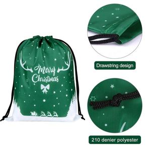 High Quality 420D Polyester <b>Drawstring</b> <b>Backpack</b> Christmas <b>Drawstring</b> <b>Backpack</b> Kids Waterproof <b>Drawstring</b> Light <b>Backpack</b> - Product Image 3