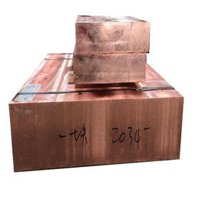 Plaque de cuivre sans oxygène de taille personnalisée grade <span class=keywords><strong>C1011</strong></span> - Product Image 1