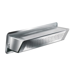 Belle <span class=keywords><strong>cascade</strong></span> fixée au mur <span class=keywords><strong>de</strong></span> piscine d'acier inoxydable <span class=keywords><strong>de</strong></span> jour et <span class=keywords><strong>de</strong></span> nuit avec des lumières <span class=keywords><strong>de</strong></span> LED - Product Image 5