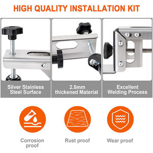 Herramienta de instalación JH-Mech para puertas Diseño considerable Maximizar la eficiencia 2 piezas Carro de instalación de puertas resistentes - Product Image 2
