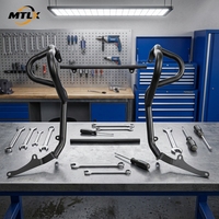 Accessoires de protection pour moto MTLX, barre de protection contre les chocs en acier à haute teneur en carbone, protection du moteur, pare-chocs, anti-collision, anti-chute