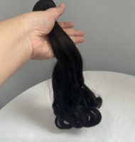 Extensions de cheveux humains brésiliens vierges à double tirage, cuticules alignées, boucles Funmi, boucles Pixie, boucles magiques/élastiques, fournisseur de cheveux du Vietnam