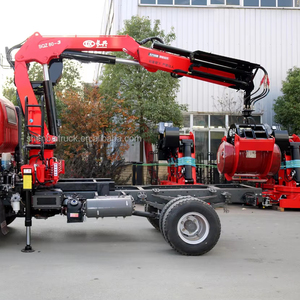 Shenbai nueva grúa de brazo plegable hidráulica rígida de 4 toneladas y 5 toneladas con agarre - Product Image 2