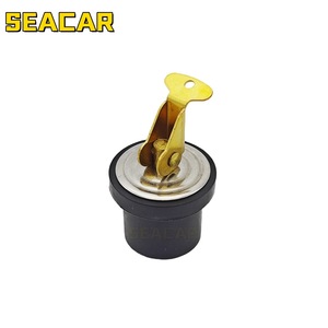 Bouchon de caillebotis Seacar 7/8 en cuivre, quincaillerie marine, raccord de pont de bateau - Product Image 2