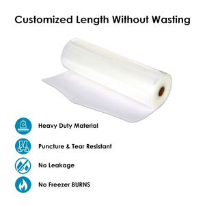 Vacuum Sealer <b>Bag</b> Rolls 7 Layer PA PE Embossed 3.5 Mil High Barrier Film for Meat Seafood Food Storage - Product Image 4