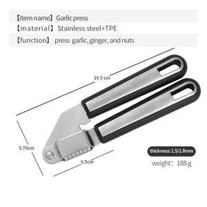 Prensa de Ajo Manual, Trituradora, Exprimidor, Picador, Accesorios de Cocina - Product Image 6