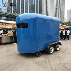 Carrito de café, Remolque de comida, Remolque de comida callejera, Carrito expendedor de comida, Remolque de comida tipo Horse Box, Carritos expendedores de comida callejera, Camión <span class=keywords><strong>bar</strong></span> móvil - Product Image 5