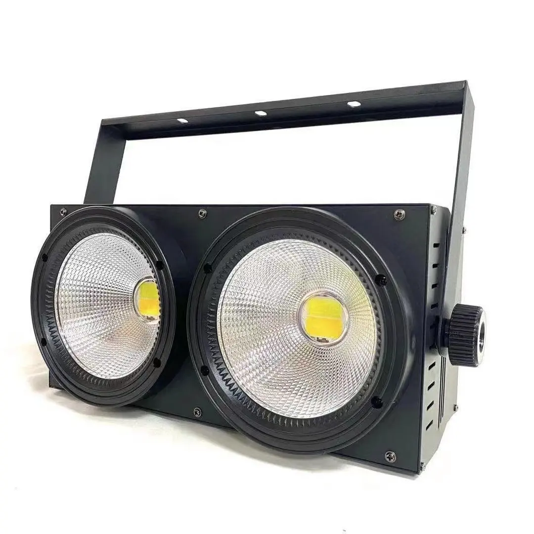 4 Tage Lieferung Leichtes Weiß Warmweiß COB 2 Eye 200W Blinder LED Stsge Lights