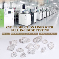 Diamantes Melee Sintéticos Cultivados en Laboratorio HPHT, Corte Brillante 100%, Claridad VVS-VS, Diamantes Cultivados en Laboratorio Melee de 5mm, Precio para Relojes
