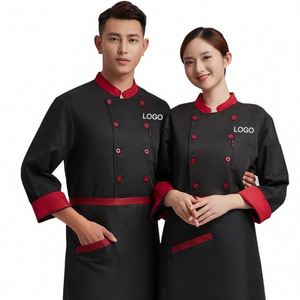 Chaqueta de Invierno para Cocina, Camisa, Chaqueta, Uniformes Industriales, Ropa de Trabajo, Uniforme de Chef de Restaurante - Product Image 1